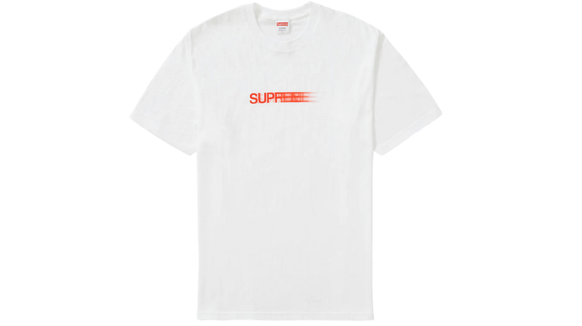 Supreme Motion Logo Tee (SS20) White – Summersnkrs