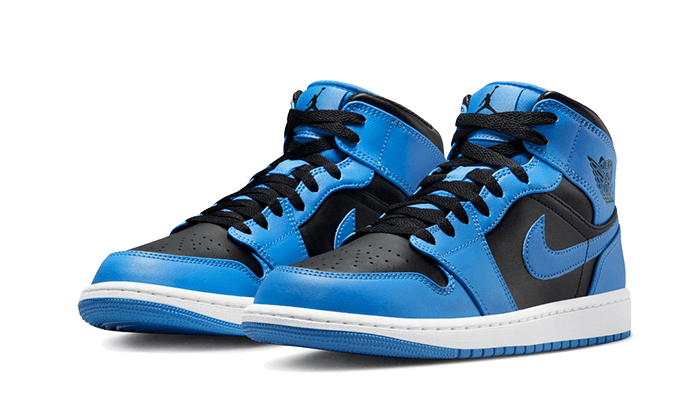 Air Jordan 1 Mid University Blue Black – Summersnkrs Air Jordan 1 Mid University Blue Black – Summersnkrs
