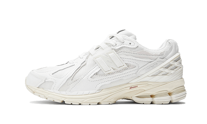 White new balance leather cheap
